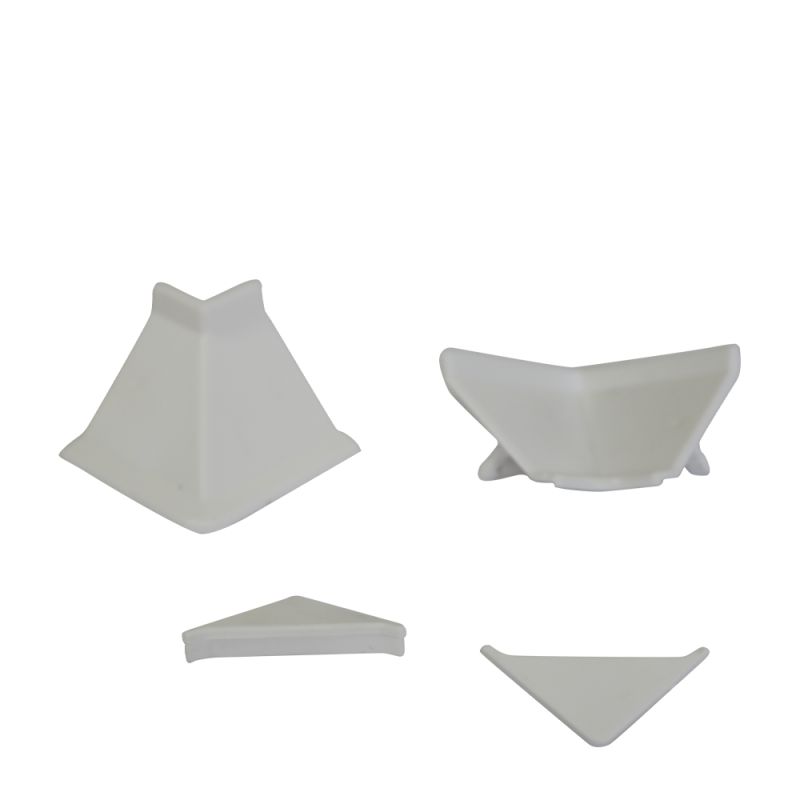 Accesorii din plastic pentru inaltator triunghiular 4 ml, alb