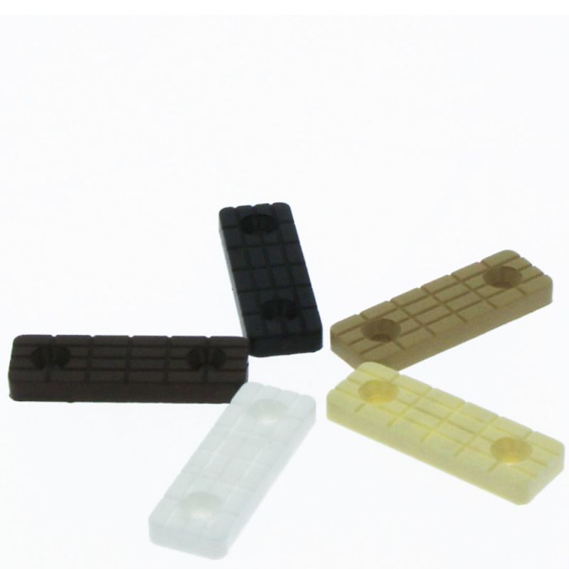 Alunecator din plastic rectangular fag