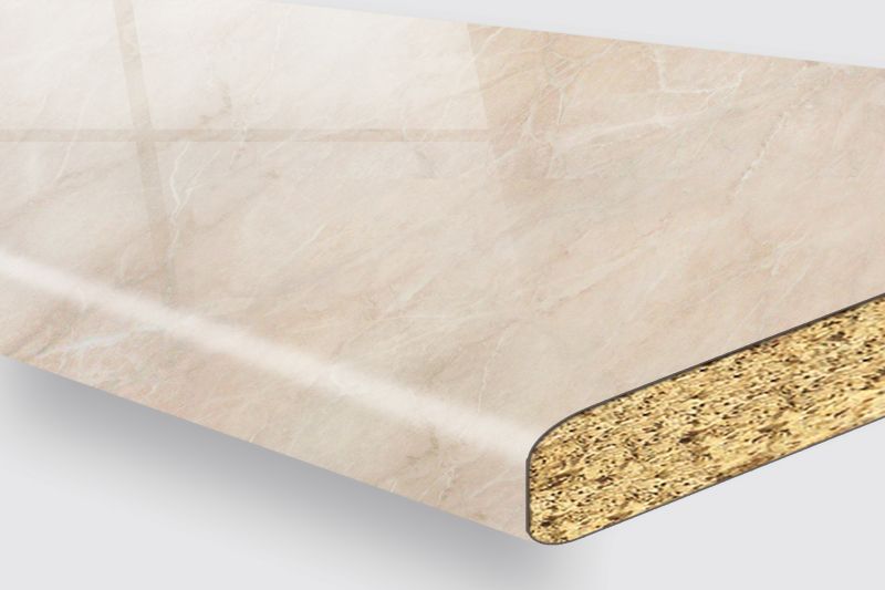 Blat KRONOSPAN lucios marmura roz 6500 / 1947 SQ (28 X 600 X 4100)