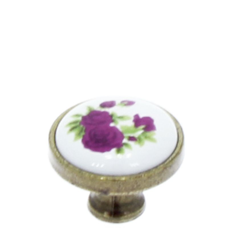Buton antic cu ceramica 38248.02
