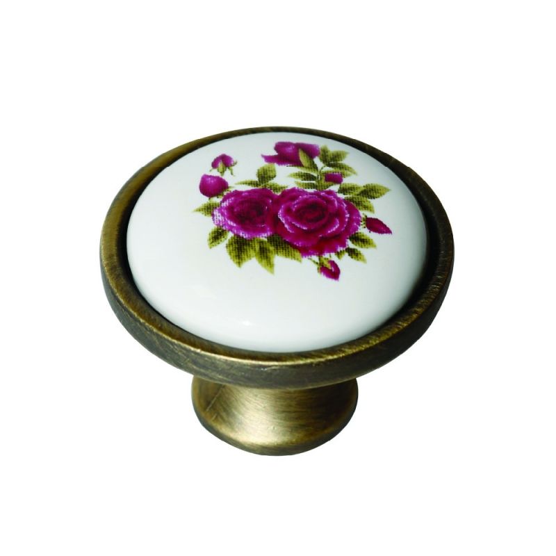 BUTON ANTIC CU CERAMICA DOLF 38262.02