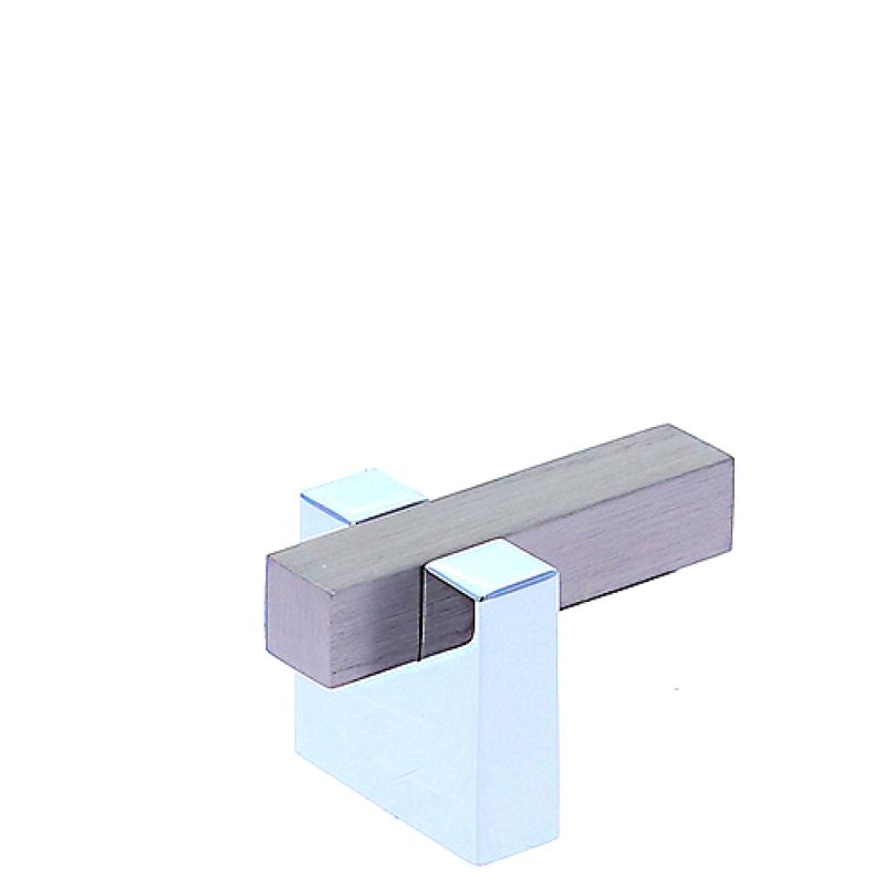 BUTON MARELLIS BERNO MR359.04.000 DIN METAL, SATIN NICHEL, CAPAT CROM