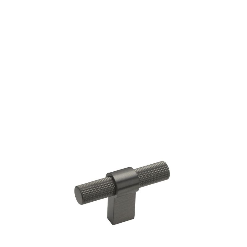BUTON SYSTEM ANTINO DIN ALUMINIU SY8774.132.000, NICHEL NEGRU LUCIOS