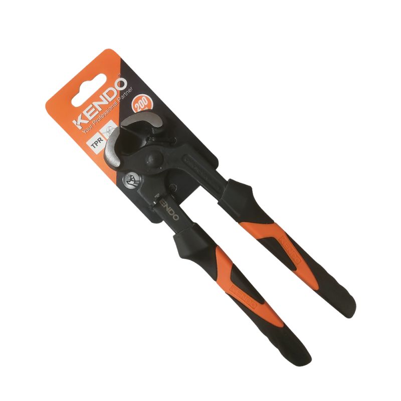 Cleste patent combinat Kendo CRV 200 mm nichelat manere ergonomice