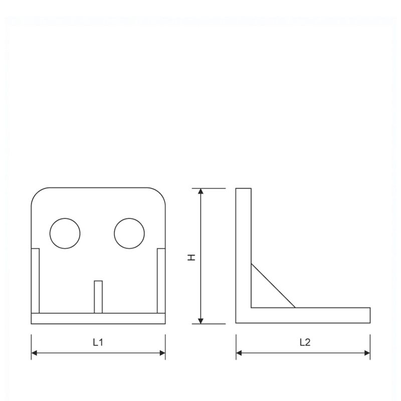 Coltar din plastic, cires (20 buc)