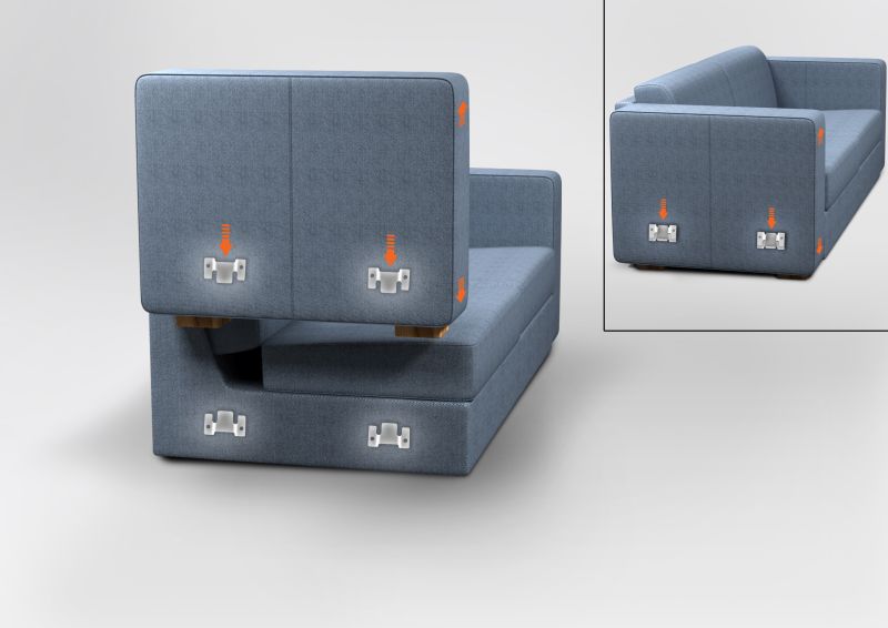 Conector sofa 2IN1