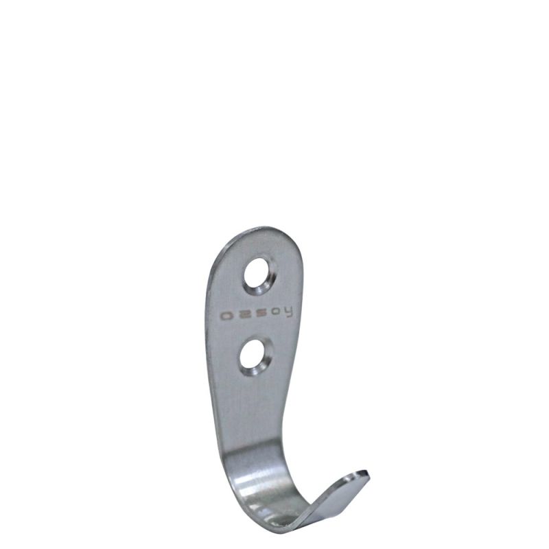 Cuier din aluminiu pentru compact HPL, inox