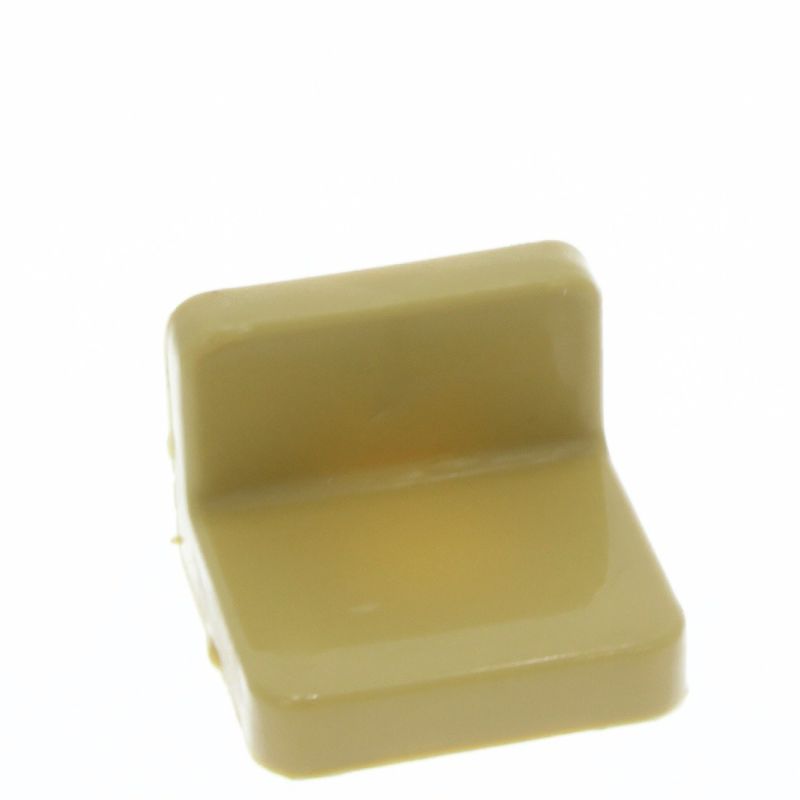Demontabil din metal tip L cu masca din plastic, bej