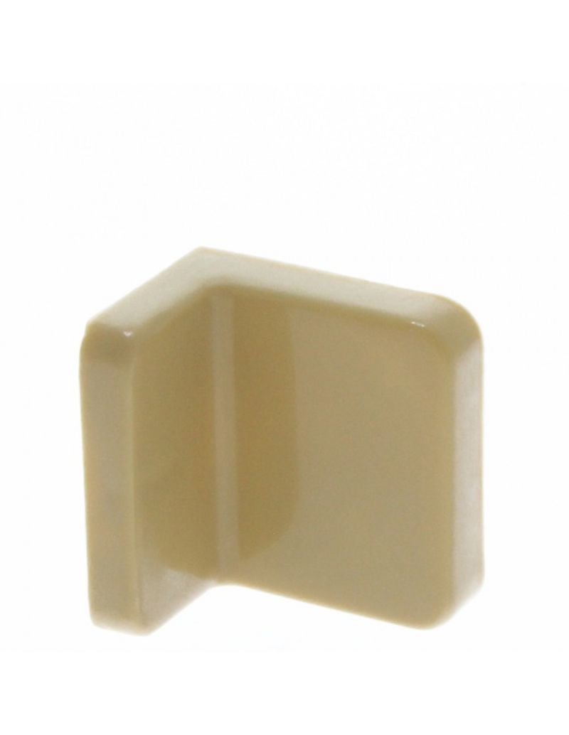 Demontabil din metal tip L cu masca din plastic, stejar (10 buc)