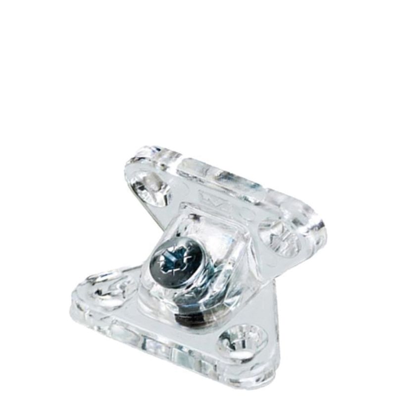 Demontabil din plastic transparent tip fluture (10 buc)