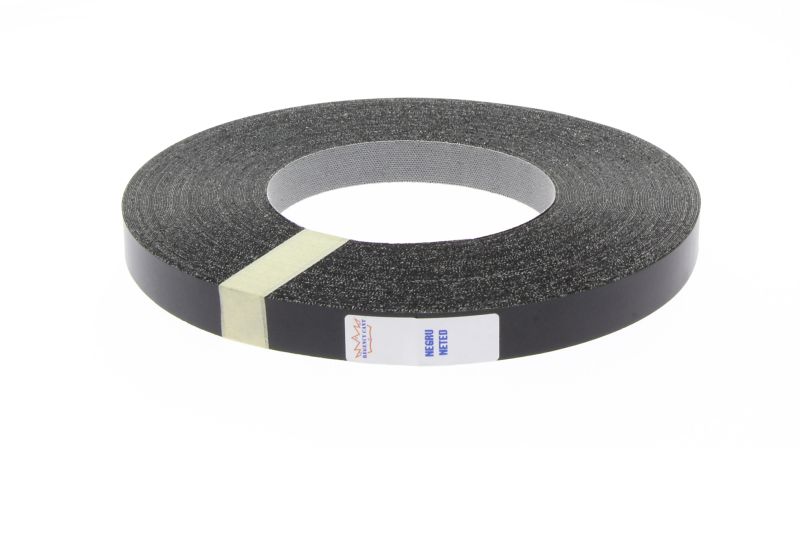 Folie cant negru neted 21mm