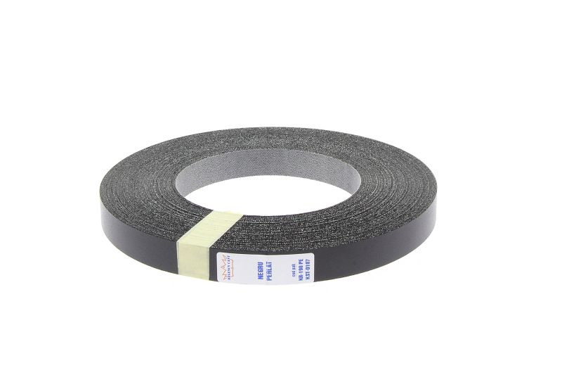 Folie cant negru perlat 21mm