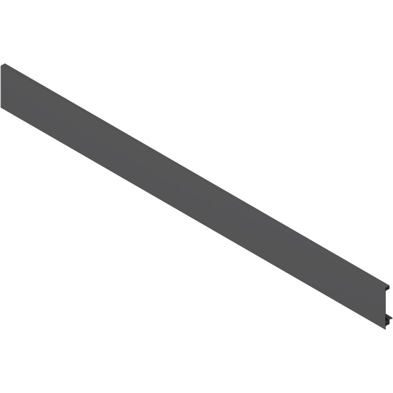 Front aluminiu LEGRABOX pentru sertar interior si extragere interioara ZV7 1043C01, gri orion