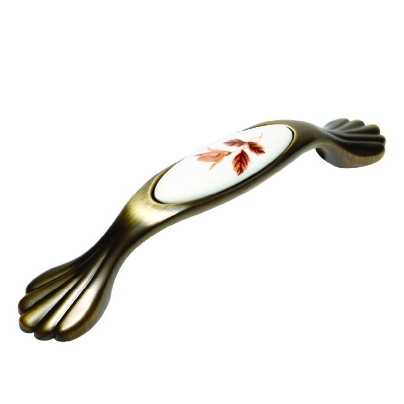 MANER ANTIC DIN METAL CU CERAMICA ELMAN 96 MM