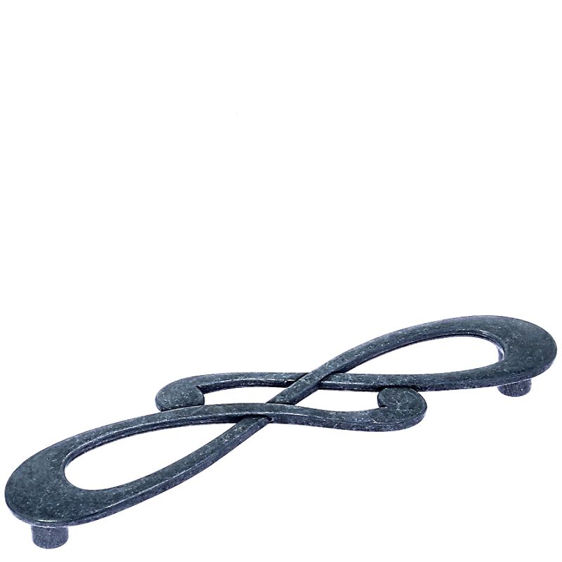 MANER ANTIC DIN METAL MARELLIS NORBERT 128 MM, ARGINTIU
