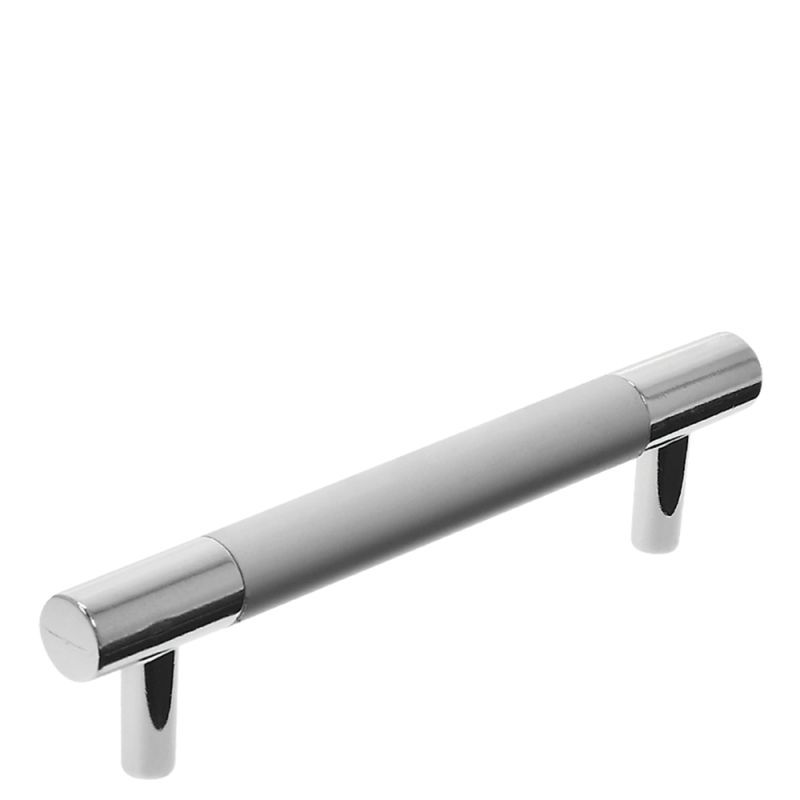 MANER BARA ALUMINIU AREN 96 MM, CAPETE CROM (2 buc)