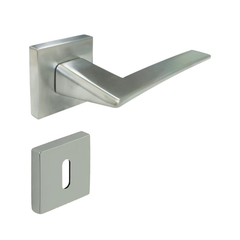 Maner de usa CEBI SEA inox cu rozeta patrata pentru cheie