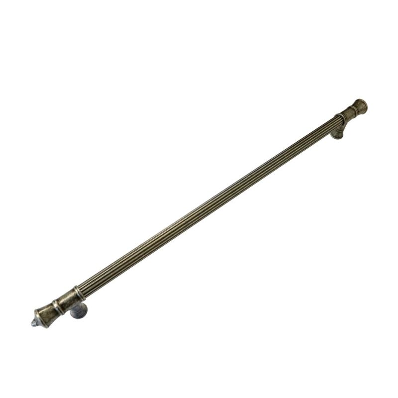 MANER SYSTEM EGMONT ANTIC DIN METAL 320 MM, ARGINTIU