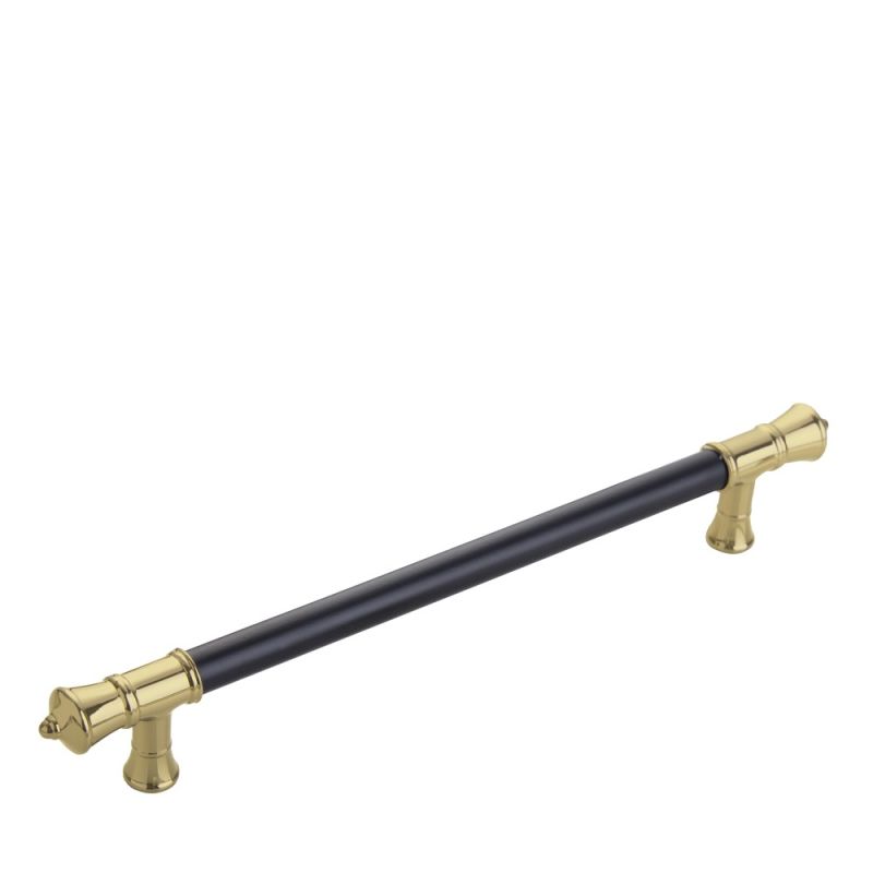 MANER SYSTEM YAGO DIN ALUMINIU 192 MM, AURIU-NEGRU LUCIOS
