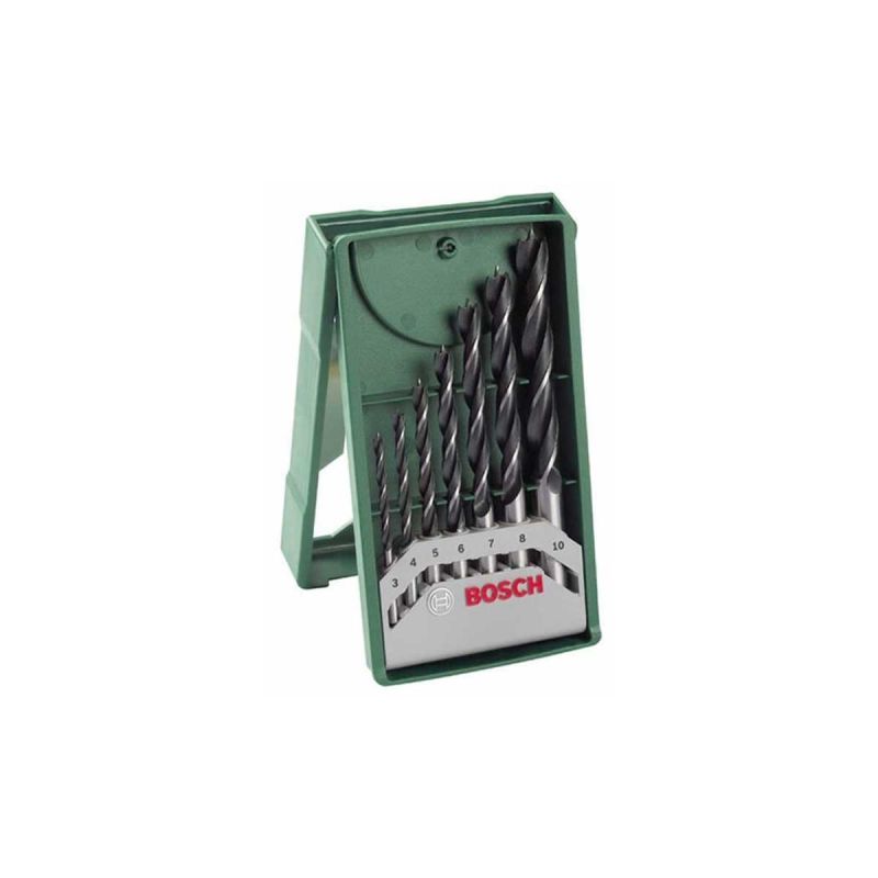 Miniset BOSCH X-Line de 7 burghie pentru lemn