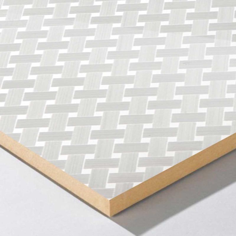 Panou MDF lucios mesh inox 18 mm YIL HG 731 (2.80x1.22)