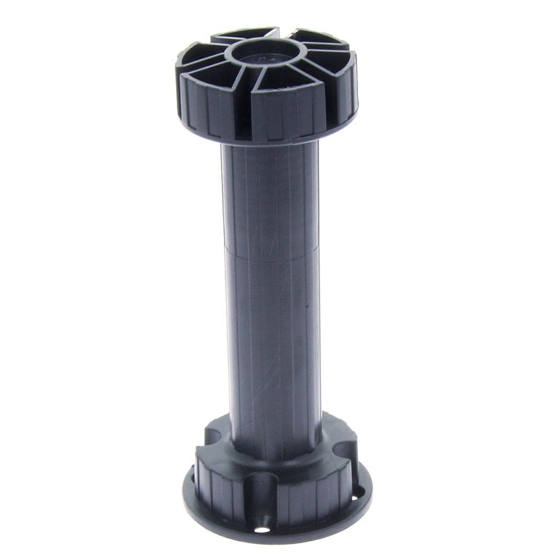 Picior bucatarie Italia reglabil din plastic (negru) H150