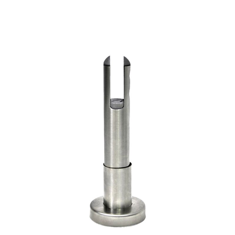Picior din aluminiu pentru compact HPL H100, inox