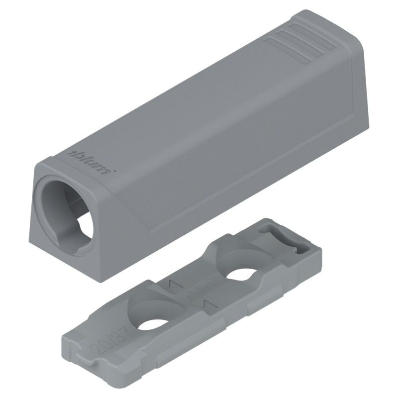 Plăcuţă adaptare TIP-ON 956.1201, varianta scurta, gri