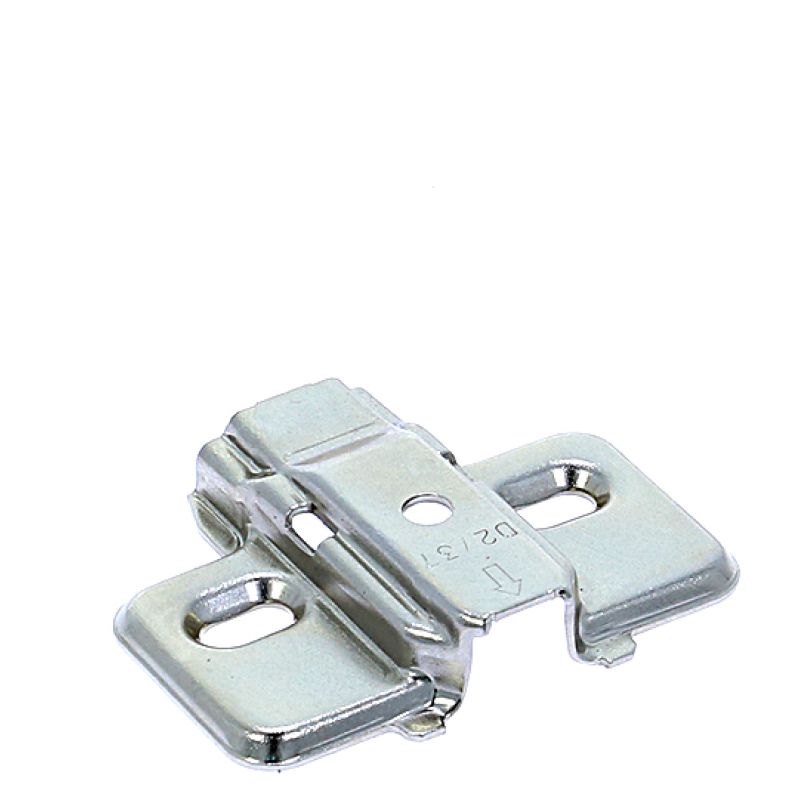 Placuta TITUS pentru balama (T-type) cu clips incadrata H~2 mm