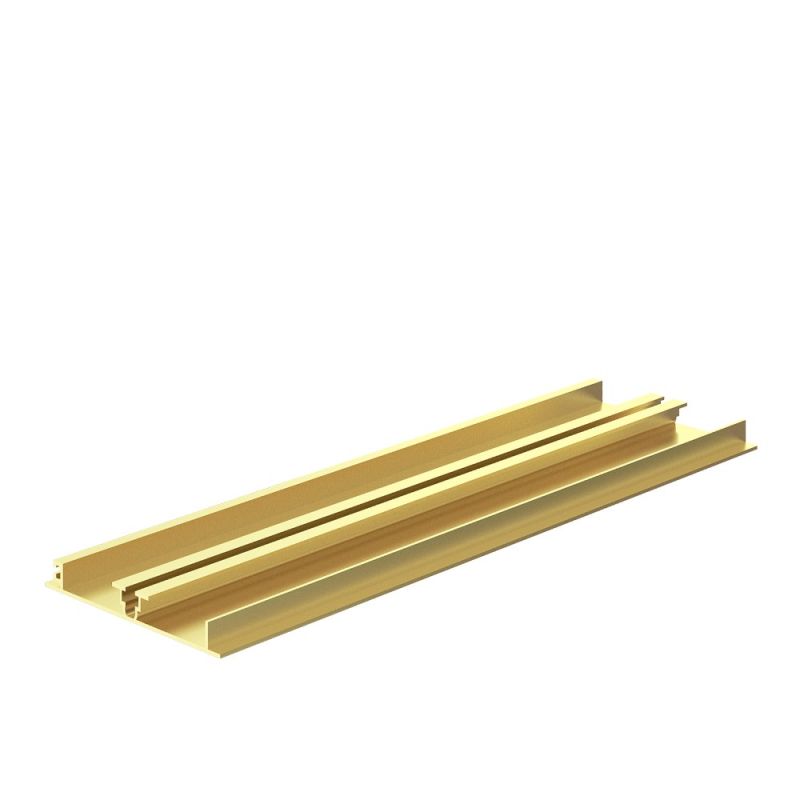 Plinta din aluminiu 1014G-1 H100 4 ml, auriu
