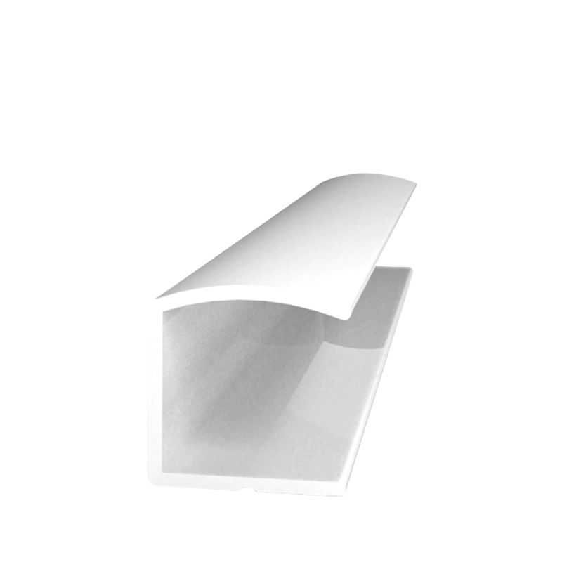 Profil din aluminiu pentru usi tip U 2.5 ml, alb