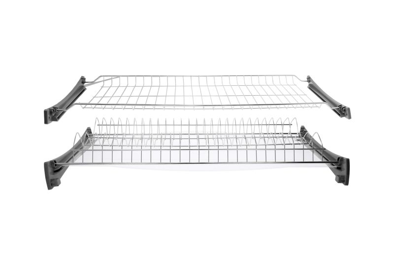Scurgator pentru vase, corp 450 mm, otel vopsit gri