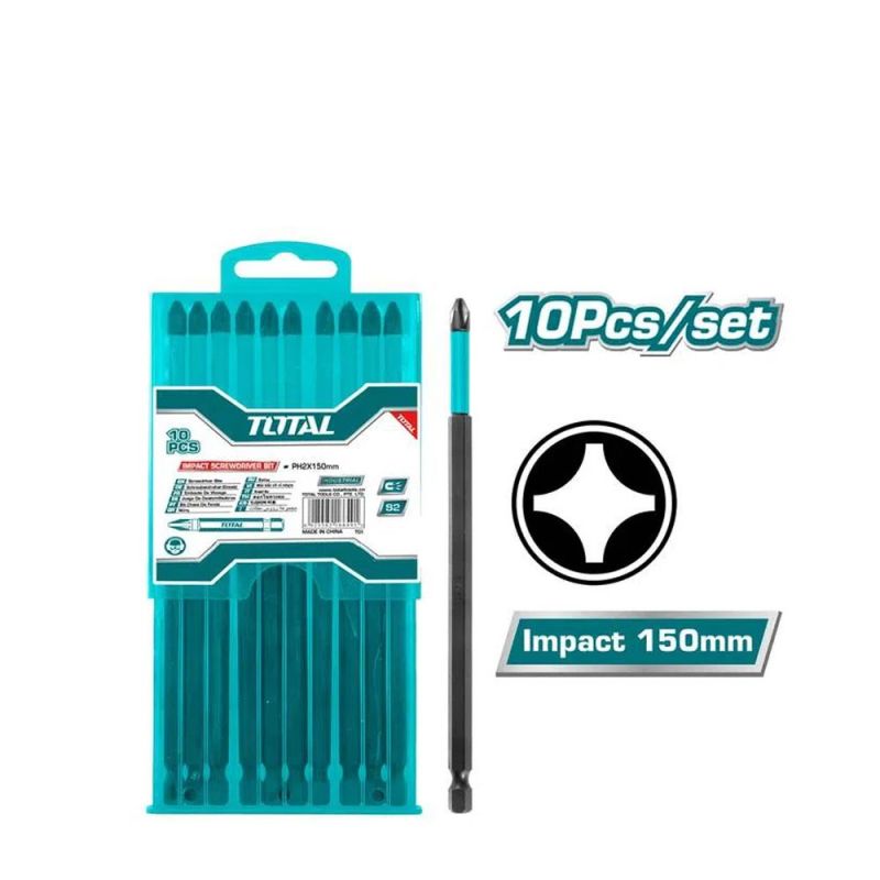 Set 10 biti de impact PH2x150mm