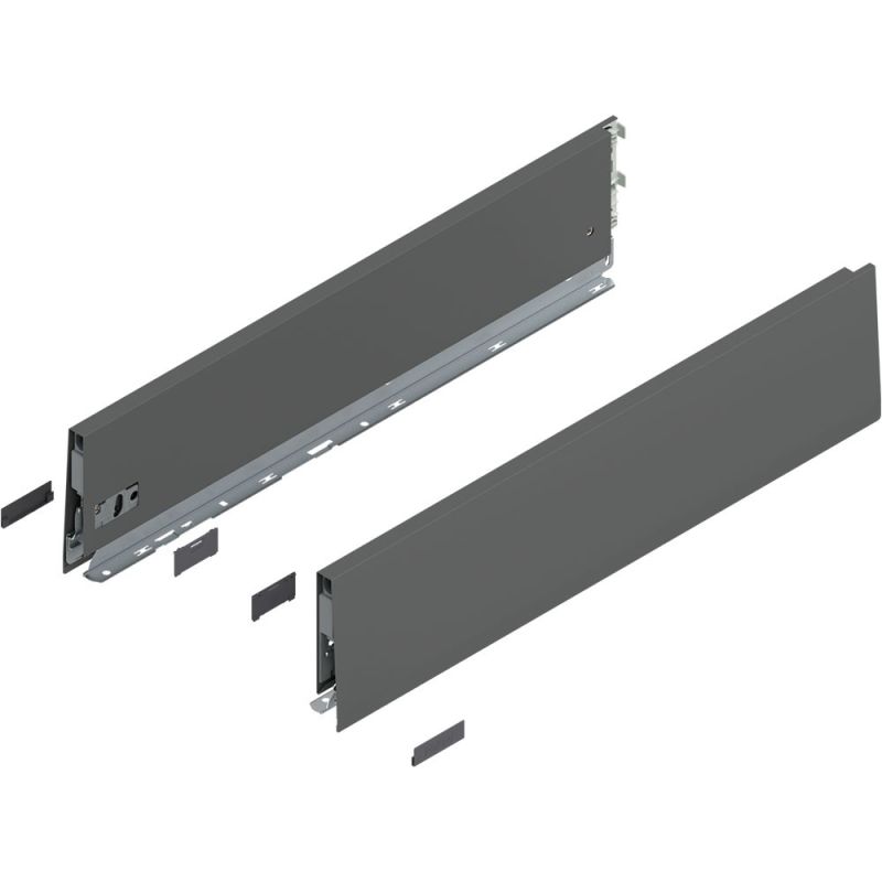 Set laterala sertar MERIVOBOX 470K5502S stanga+dreapta, gri