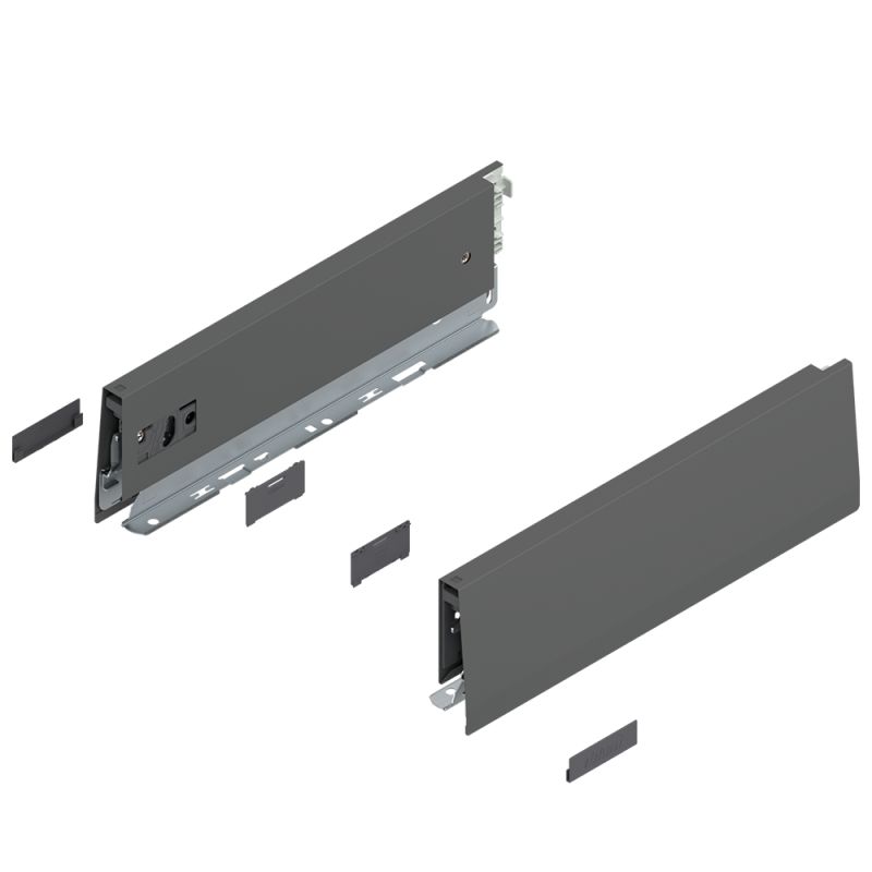 Set laterala sertar MERIVOBOX 470M3002S stanga+dreapta, gri