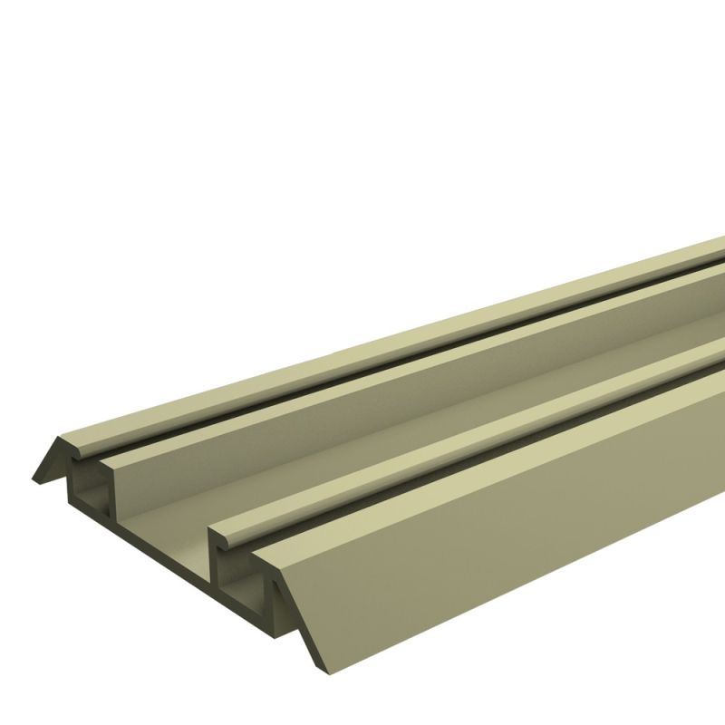Sina aluminiu inferioara pentru sistem KLS90V/KLS85H 3 ml, sampanie
