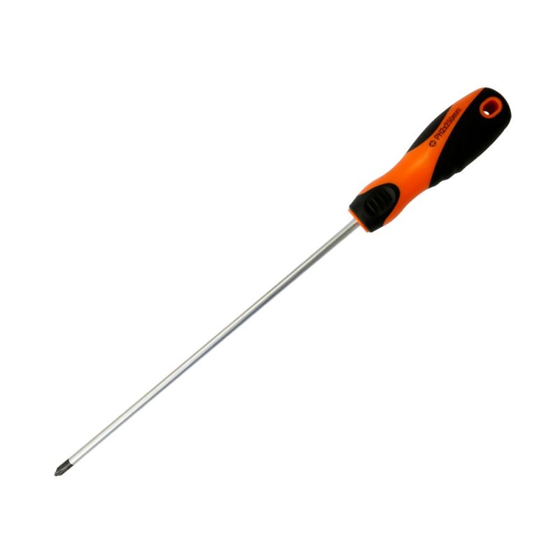 Surubelnita CRV PH2 varf magnetic 250 mm cu maner ergonomic // 20134