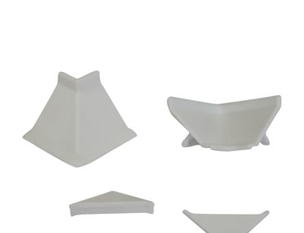 Accesorii din plastic pentru inaltator triunghiular 4 ml, alb