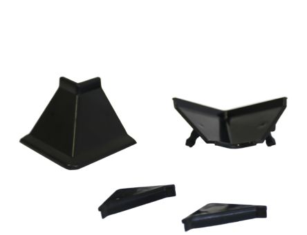 Accesorii din plastic pentru inaltator triunghiular 4 ml, negru