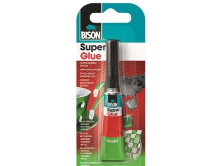 ADEZIV INSTANT LICHID BISON SUPER GLUE, 3G