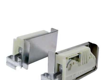 Agatatori pentru corpuri suspendate cu capac nichelat, dreapta