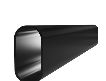 Bara ovala pentru umerase haine, negru