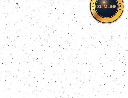 Blat bucătărie SLIMLINE Kronospan alb stelar andromeda K217 GM (12 x 1300 x 4100)