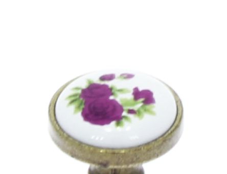 Buton antic cu ceramica 38248.02