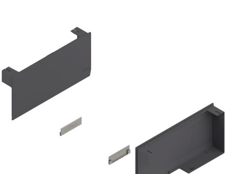 Capac acoperire mare AVENTOS HK top 22K8000 stanga+dreapta, gri inchis