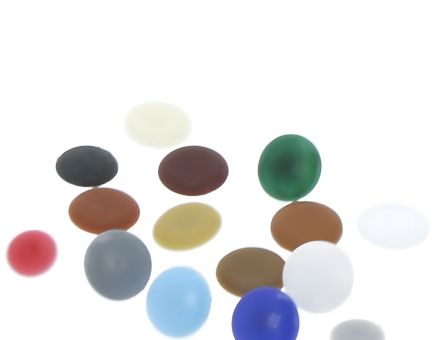 Capac pentru eurosurub din plastic cu pin, stejar (100 buc)