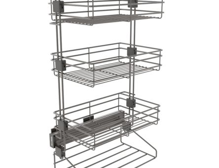Coloana glisanta MAX pentru garderoba 4 cosuri stanga