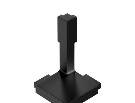 Coltar exterior pentru profil tip L Gola orizontal, negru