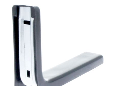 Consola din metal cu masca din plastic 115x180 mm, negru