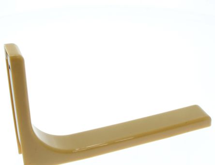 Consola din metal cu masca din plastic 145x240 mm, bej